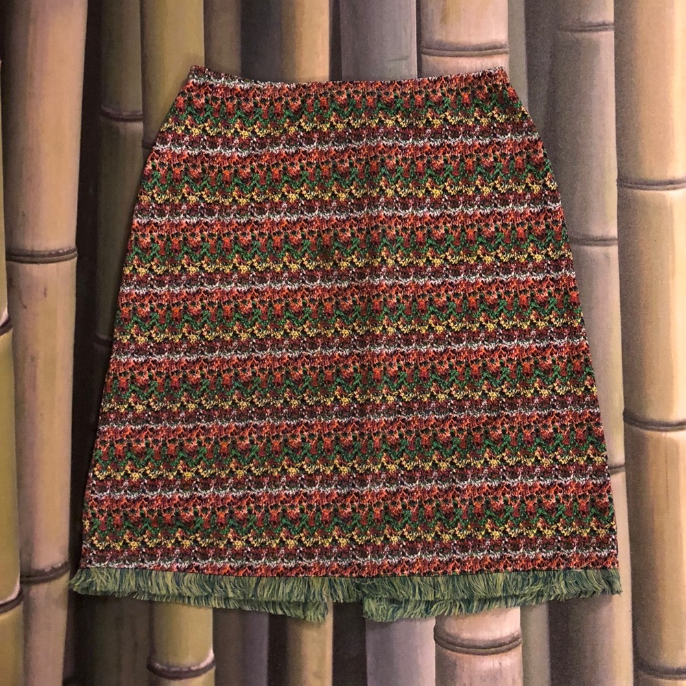 P.S Per Seption Vintage Skirt Fringe Trim XS or S